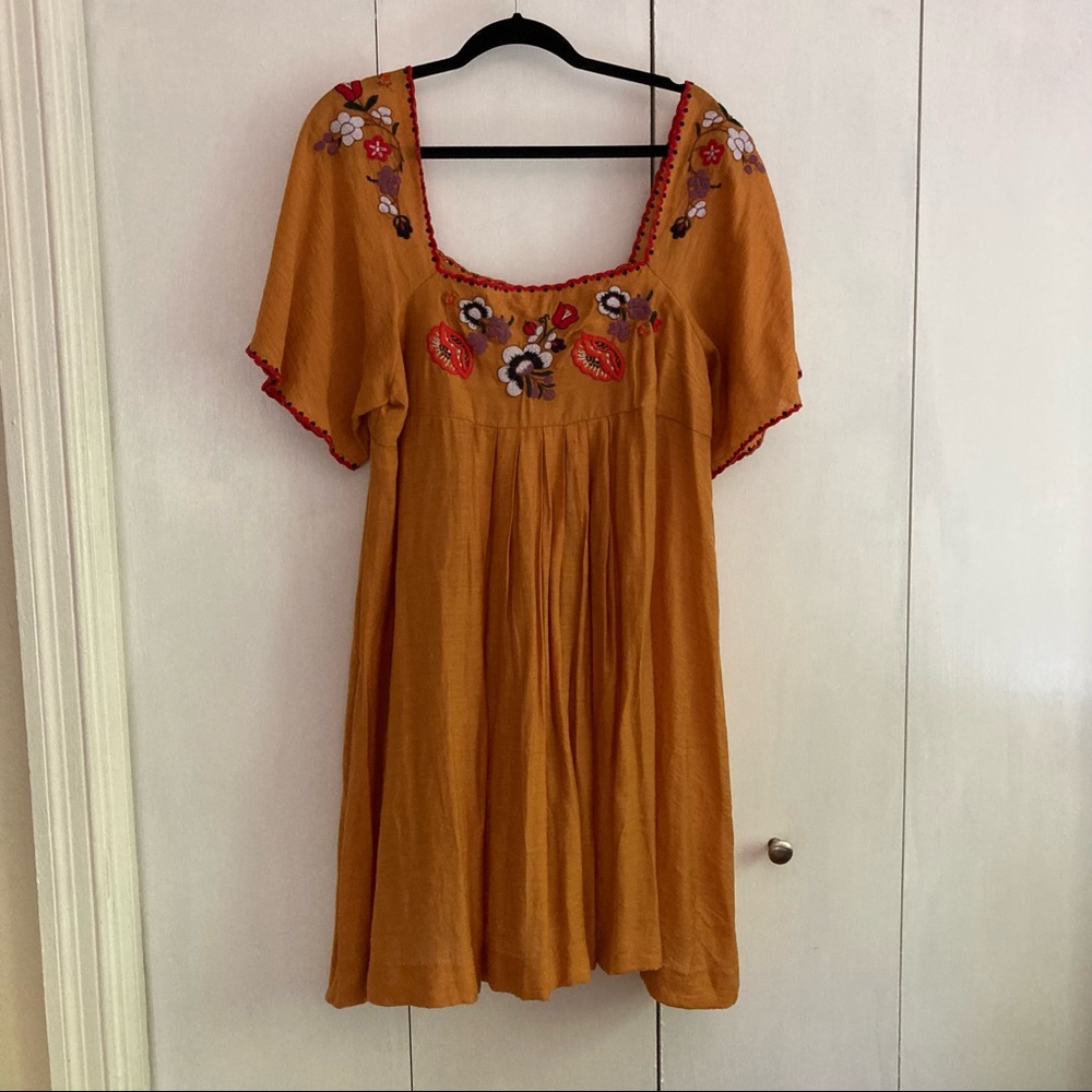 Madewell Embroidered Dress
